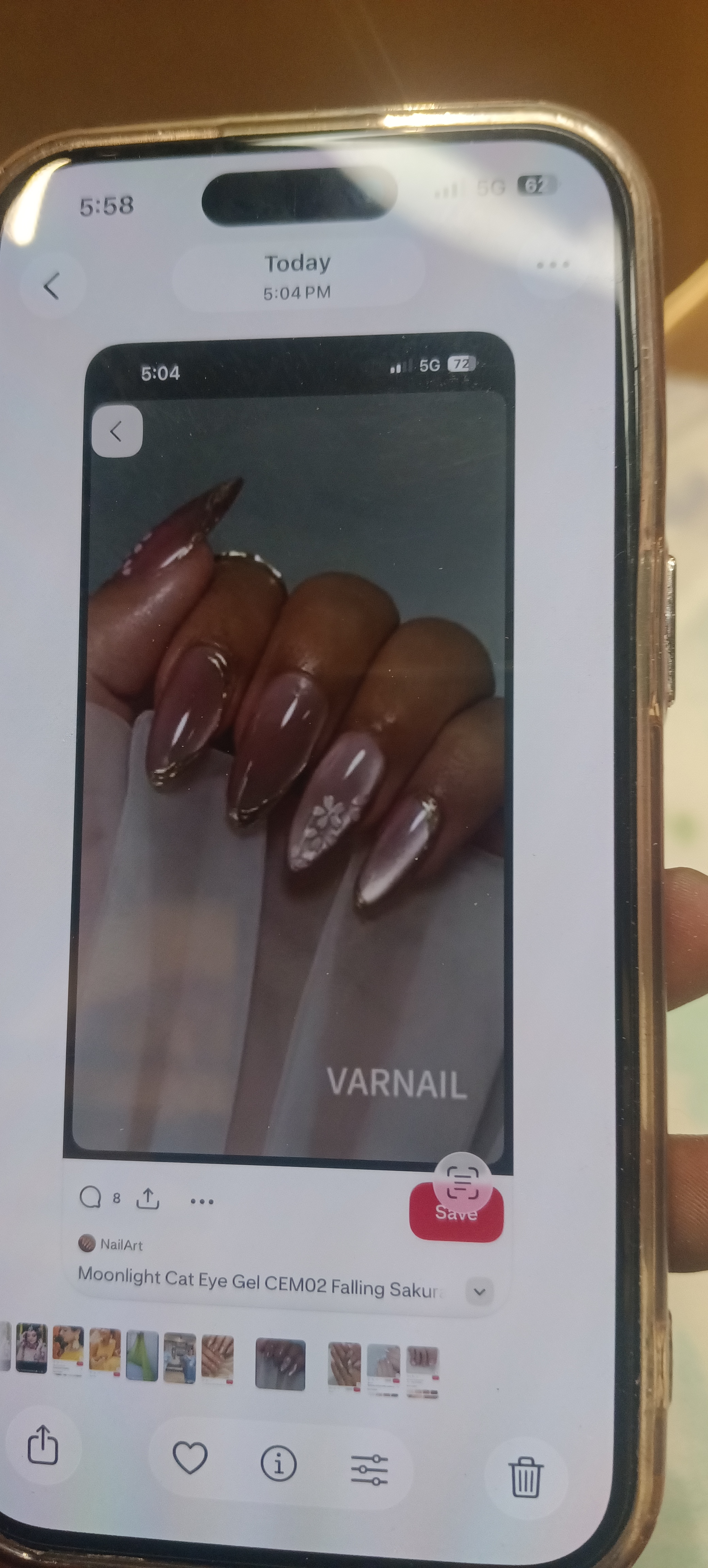 Before nail design