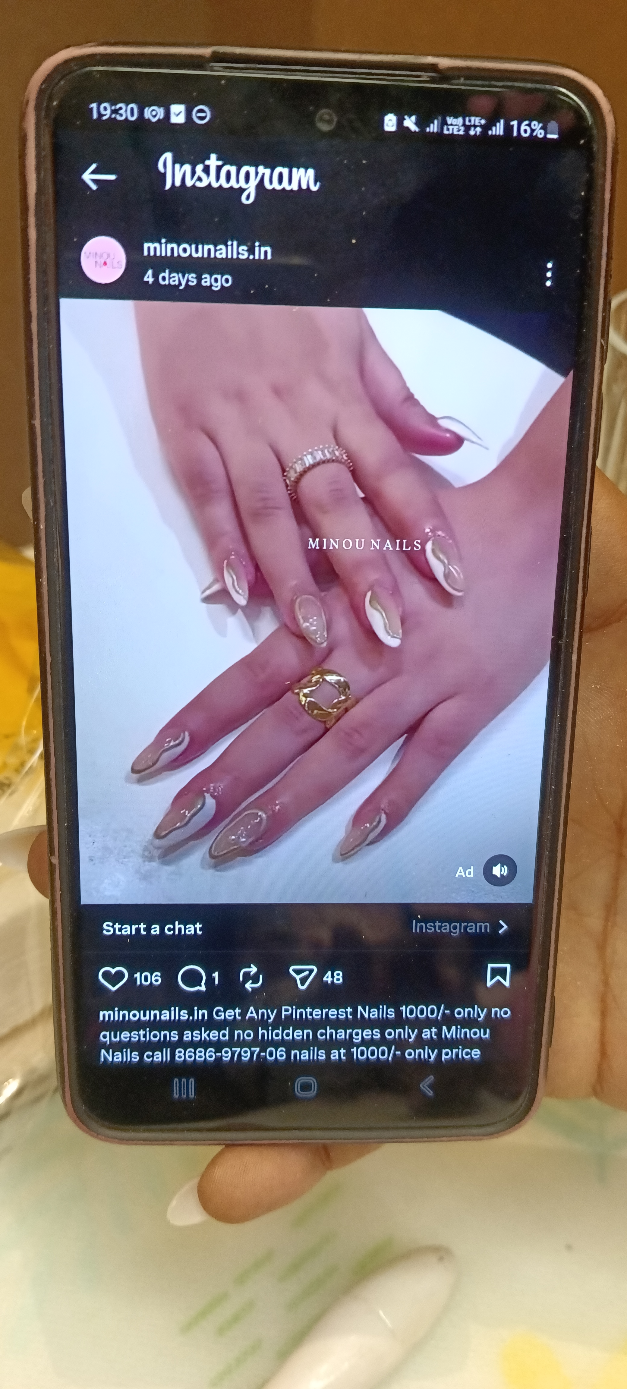 Before nail design